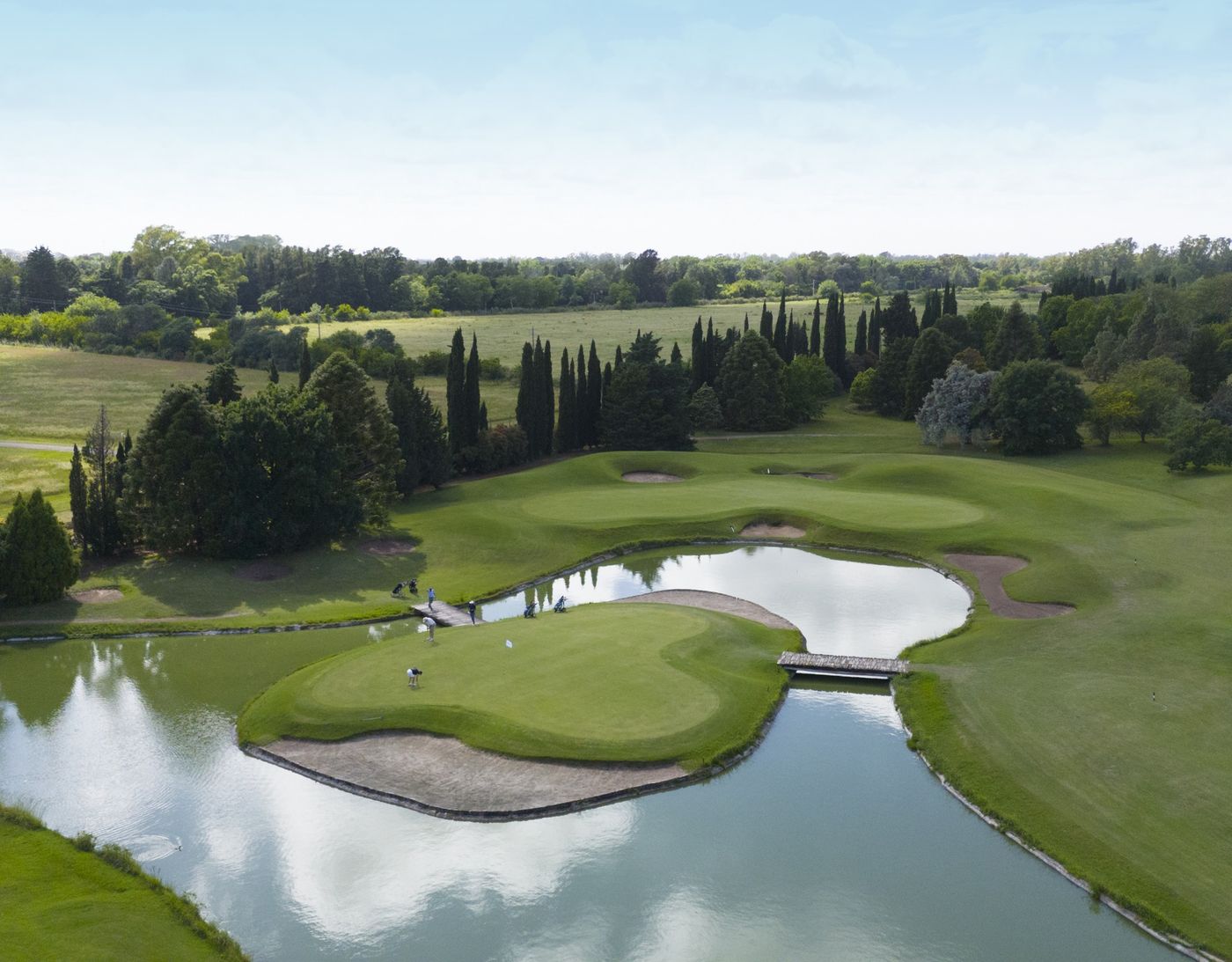 Campo de golf La Orquídea, 18 hoyos, Los Cardales, Buenos Aires